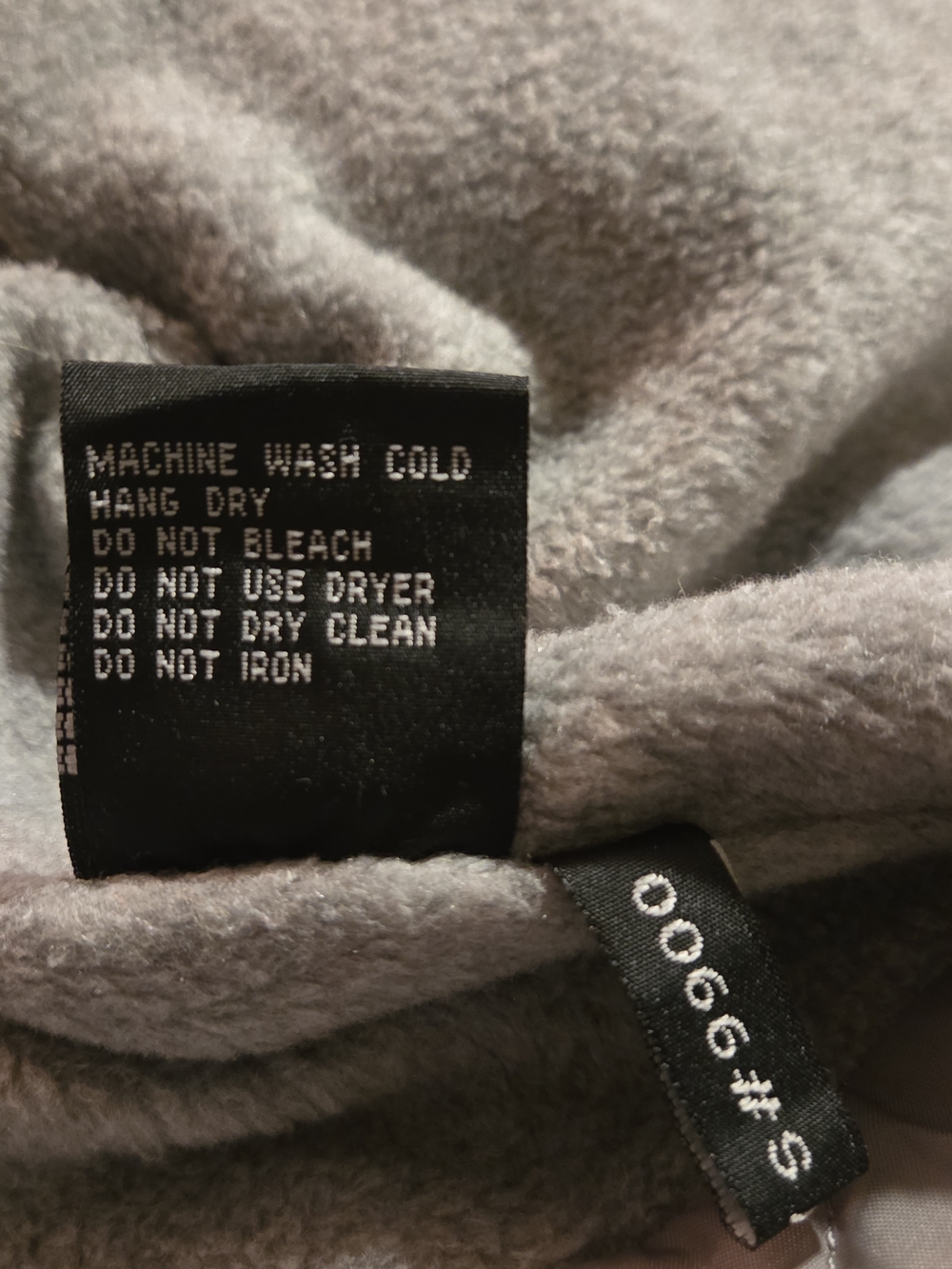 Coca Cola Black Jacket with Light Gray Sherpa Lining and Removable Hood - Picture 6 of 8